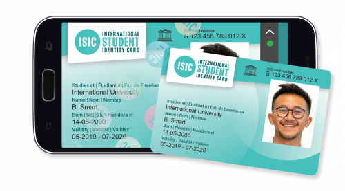 ISIC (INTERNATIONAL STUDENT IDENTITY CARD)